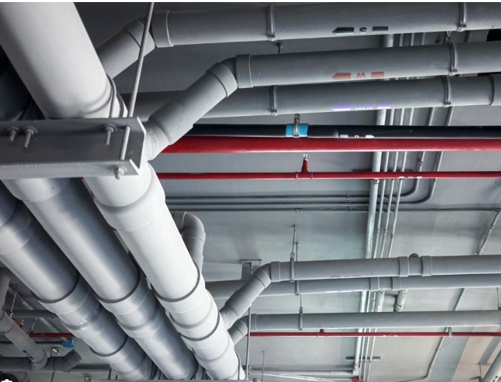 Plumbing services installation